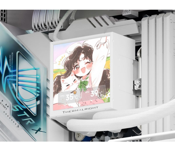 Thermalright Peerless Vision 360 Argb White 3x120mm - 1483699 - zdjęcie 6